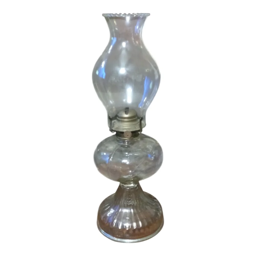 Glass Oil Lamp